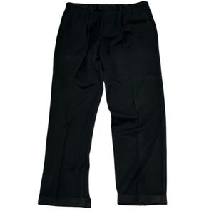 Dockers Mens Black Dress Pants  Individual Fit Stain Defender  38 Waist